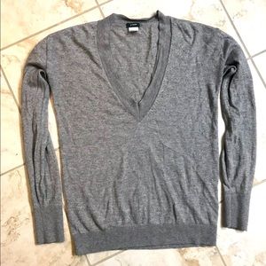 J Crew V Neck Lightweight Sweater